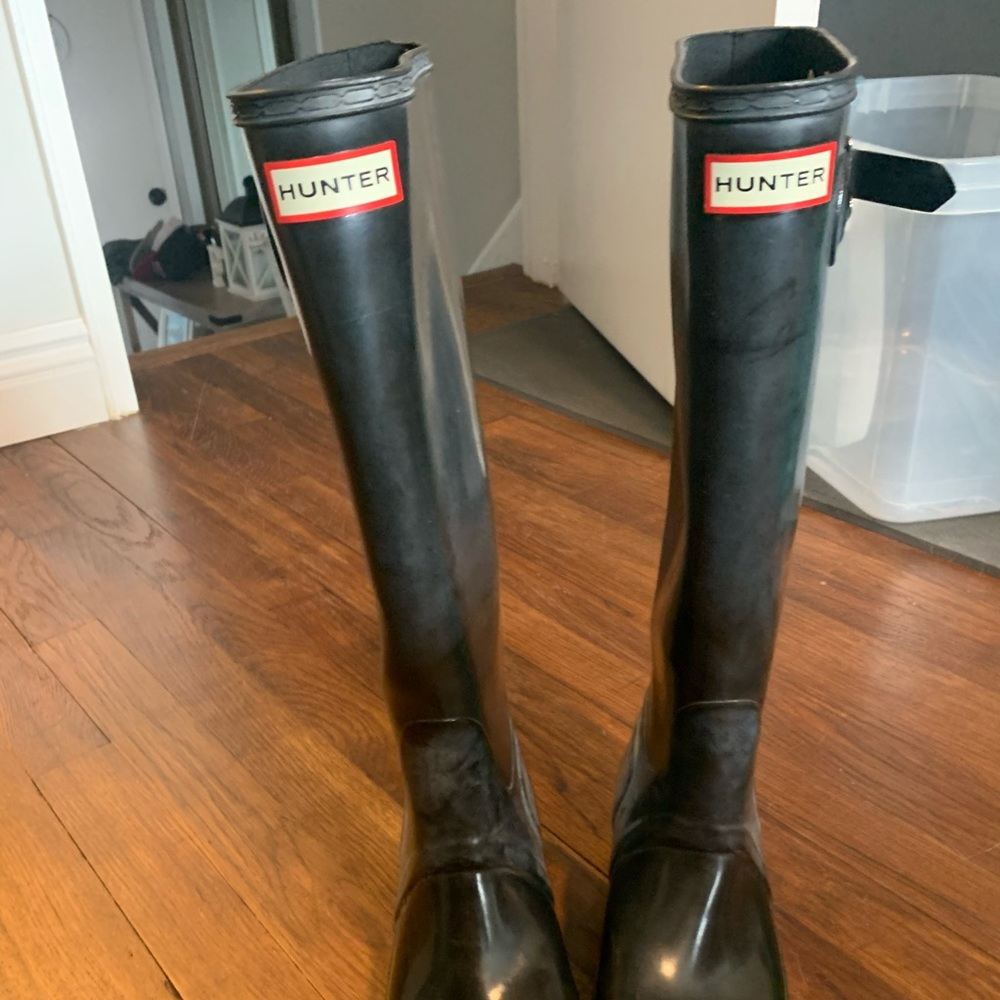 Hunter rain boots